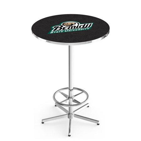 Holland Bar Stool Co 42" Chrome Bemidji State Pub Table L216C4228BmijSt